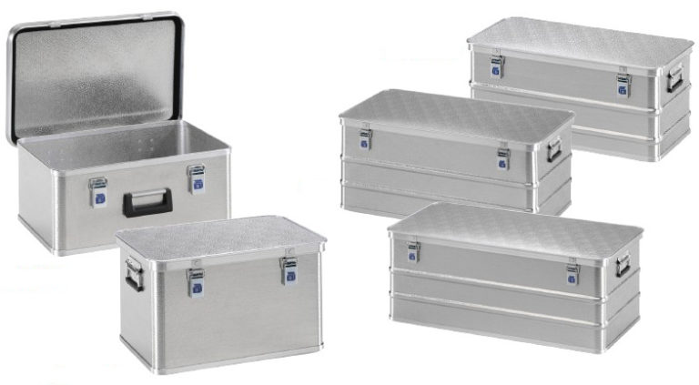 mewmewcat Boîte en Aluminium Argenté Outils Caisse de Rangement Coffre